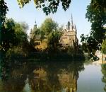 Vajdahunyad castle in the City park, Budapest